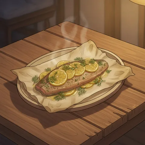 Lemon dill trout